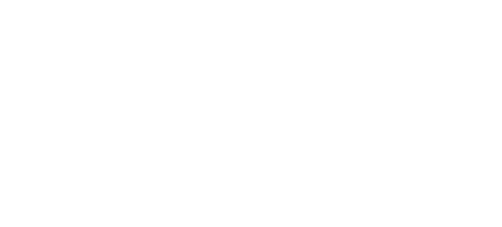 Change the World Academy horizontal logo in white